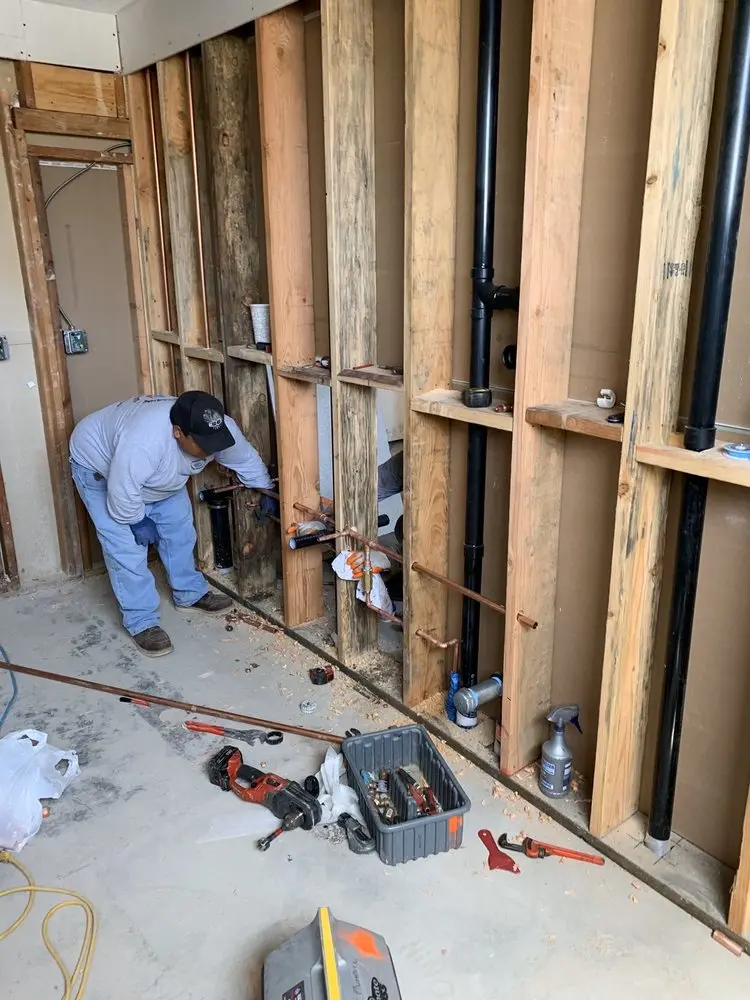 Commercial rough-in plumbing for Gas Line Repair in Del Mar Woods